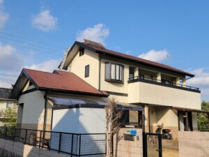 福岡県遠賀郡水巻町 M様邸 外壁・屋根塗装工事