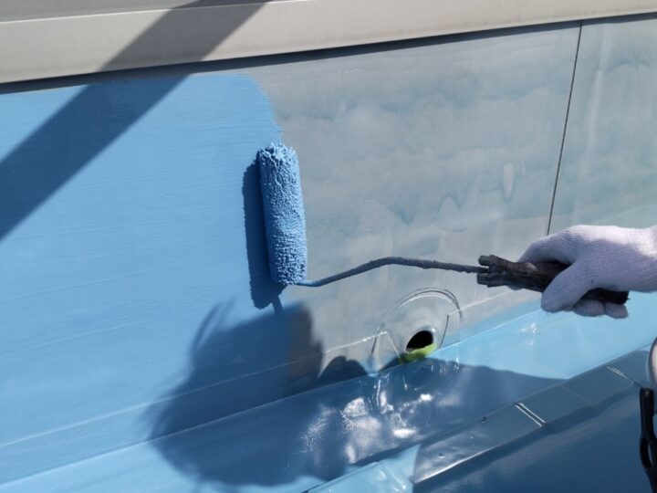 屋上防水塗装⑭