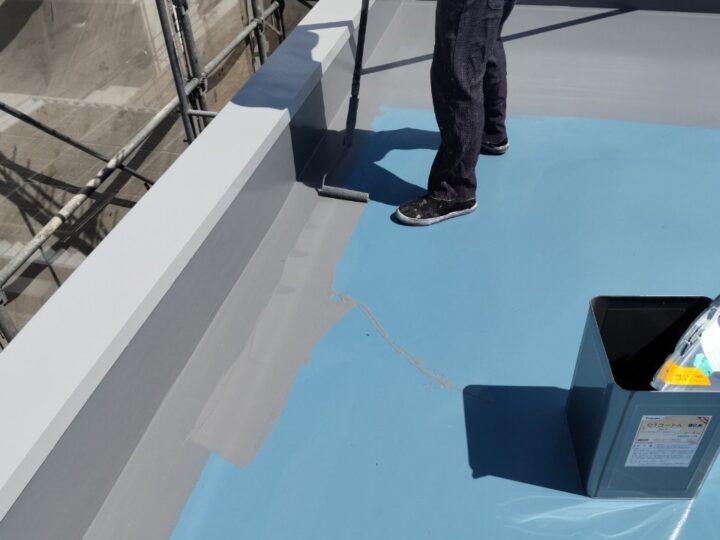 屋上防水塗装㉗