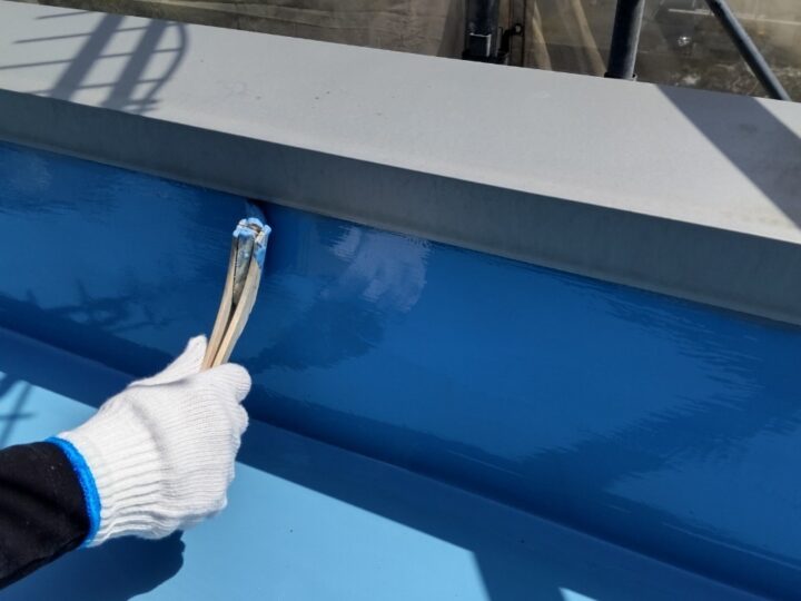 屋上防水塗装⑯