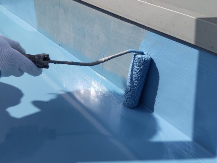 屋上防水塗装⑪