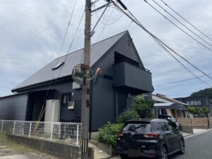 福岡県遠賀郡岡垣町　Ｙ様邸　屋根・外壁塗装・シーリング工事