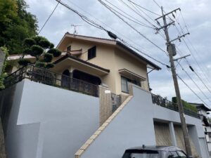 福岡県宗像市Ｉ様邸　外壁塗装工事＋付帯部大工工事　