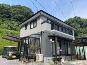 飯塚市Ｉ様邸　屋根塗装工事　外壁塗装工事　シーリング工事