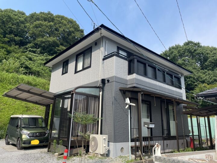 飯塚市Ｉ様邸　屋根塗装工事　外壁塗装工事　シーリング工事