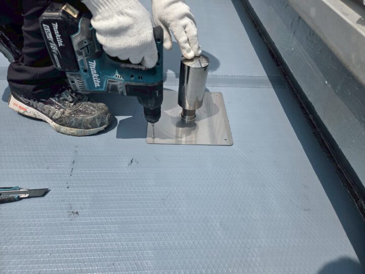ベランダ防水施工前