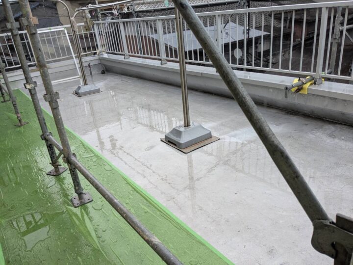 ベランダ防水施工前