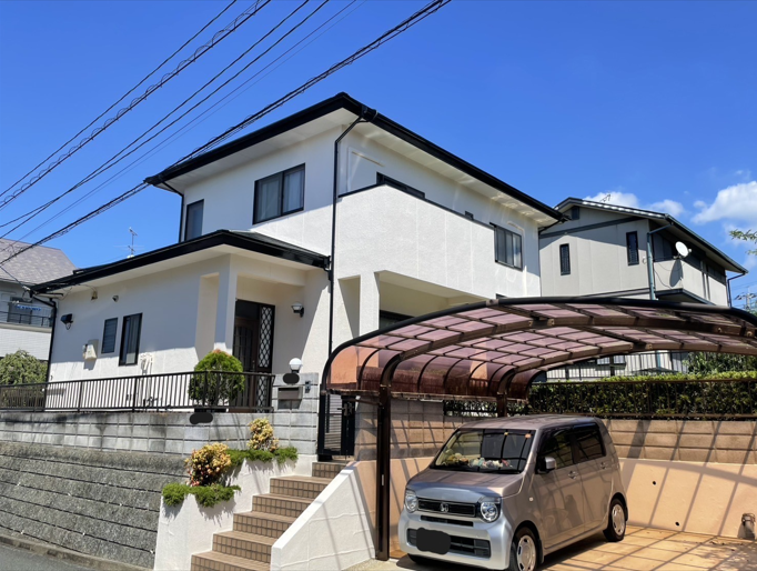 北九州市八幡西区　Ｍ様邸　外壁塗装工事＋屋根塗装工事＋シーリング補修