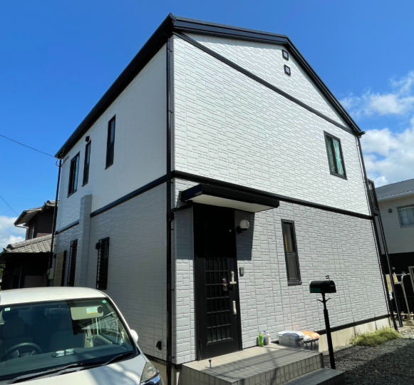 遠賀郡水巻町Ｈ様邸　屋根塗装工事＋外壁塗装工事＋シーリング補修工事