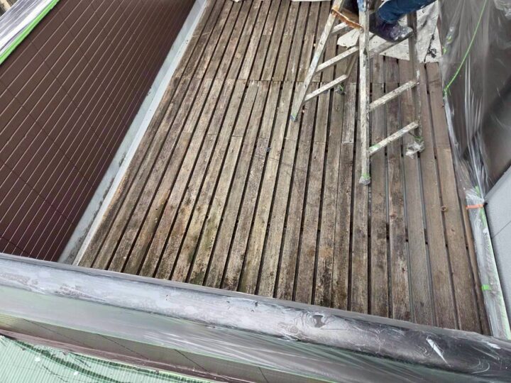 ベランダ施工前