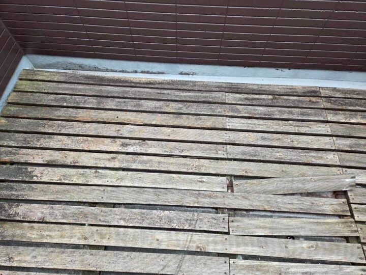 ベランダ施工前