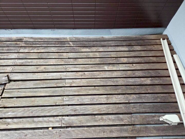 ベランダ施工前