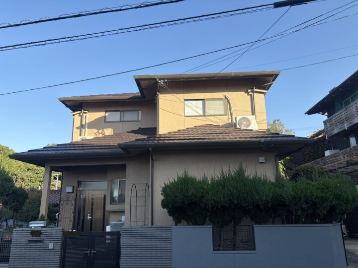 北九州市八幡西区S様邸 屋根塗装工事+外壁塗装工事+シーリング補修工事