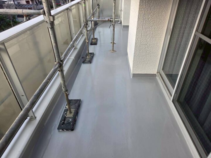 ベランダ施工後