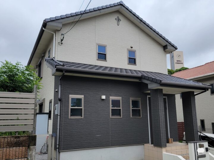 福岡県北九州市八幡西区　H様邸　外壁塗装工事