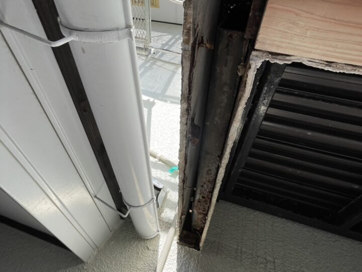 ベランダ下改修工事