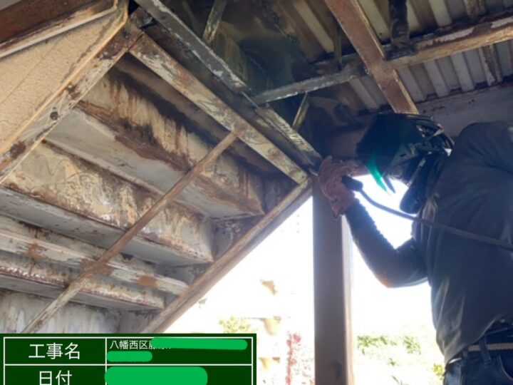 B棟 鉄骨階段補強工事