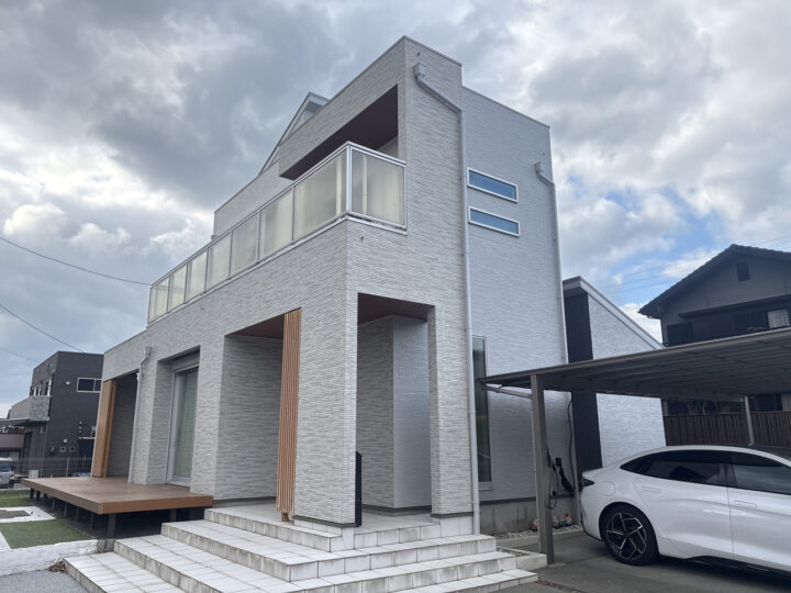 福岡県北九州市若松区 K 様邸 外壁塗装・ベランダ屋上防水工事