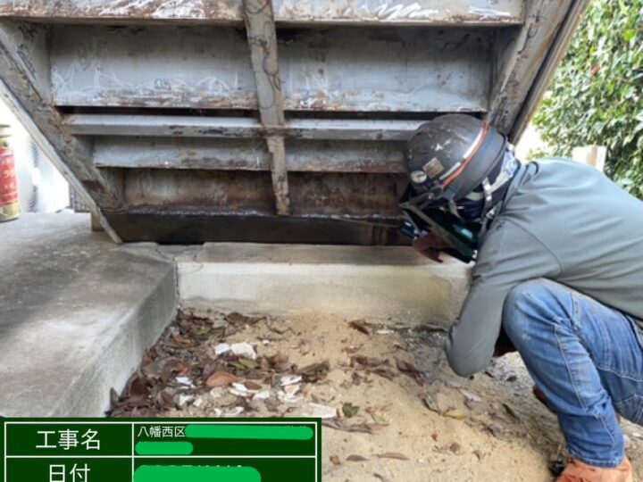 B棟 鉄骨階段補強工事