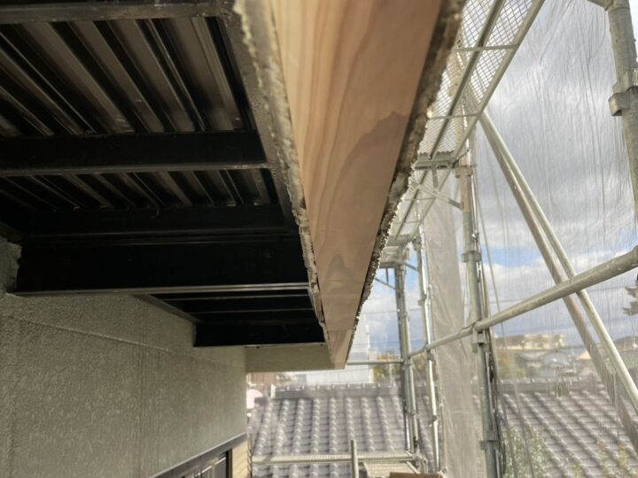 ベランダ下改修工事