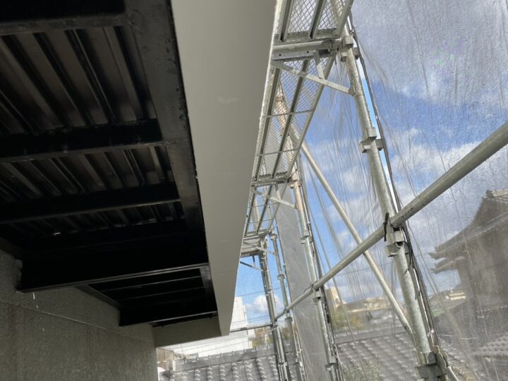 ベランダ下改修工事