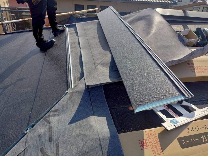 屋根カバー工事