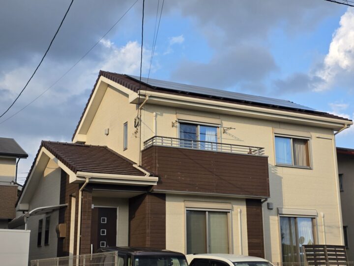 福岡県遠賀郡遠賀町　Y様邸　外壁塗装工事