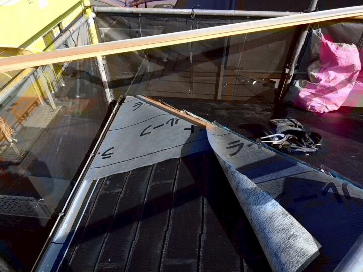 屋根カバー工事