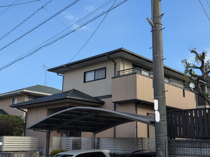 福岡県中間市　K様邸　屋根カバー工事