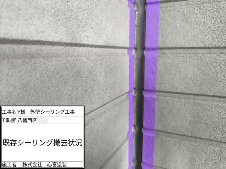 既存ｼｰﾘﾝｸﾞ撤去