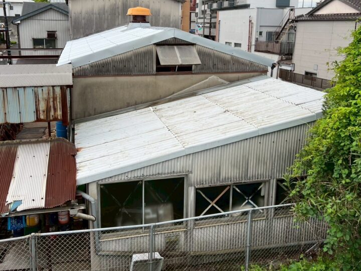 屋根カバー工事