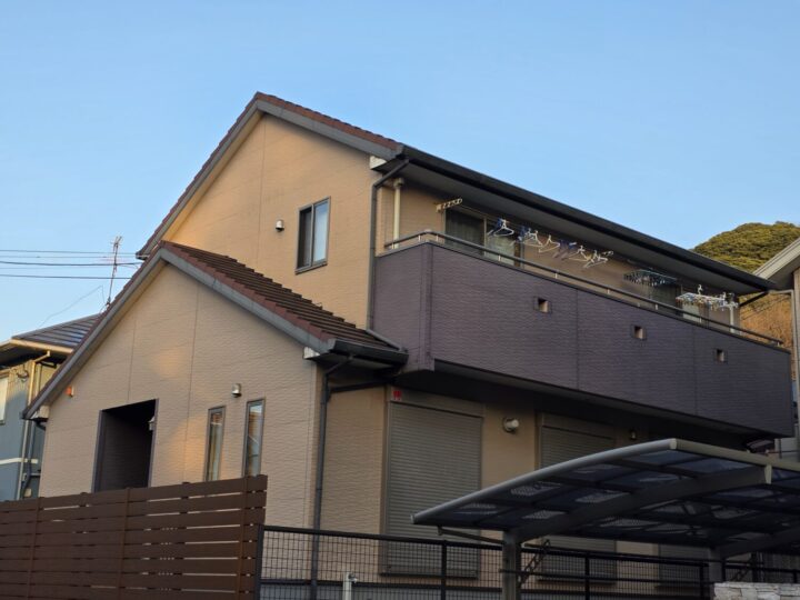 北九州市戸畑区　M様邸　外壁塗装工事