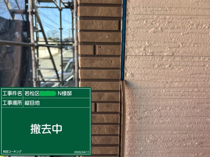 ｼｰﾘﾝｸﾞ撤去