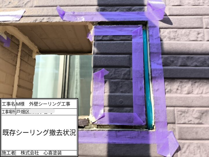 既存ｼｰﾘﾝｸﾞ撤去