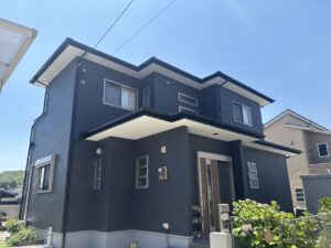 福岡県遠賀郡水巻町　O様邸　外壁・屋根塗装工事