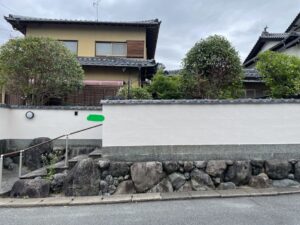 北九州市八幡西区 T様邸 外塀塗装工事