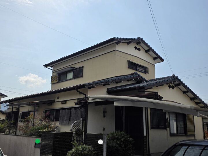 福岡県中間市　W様邸　外壁・屋根塗装工事