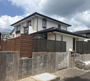 北九州市若松区　K様邸　外壁塗装・屋根カバー工事