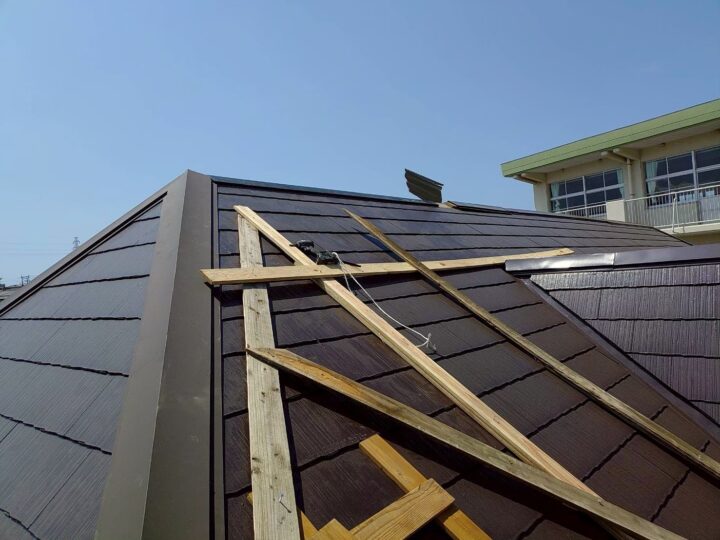 屋根棟板金工事