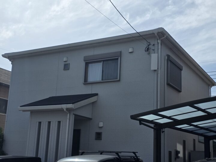 福岡県遠賀郡水巻町　外壁・屋根塗装　Ｈ様