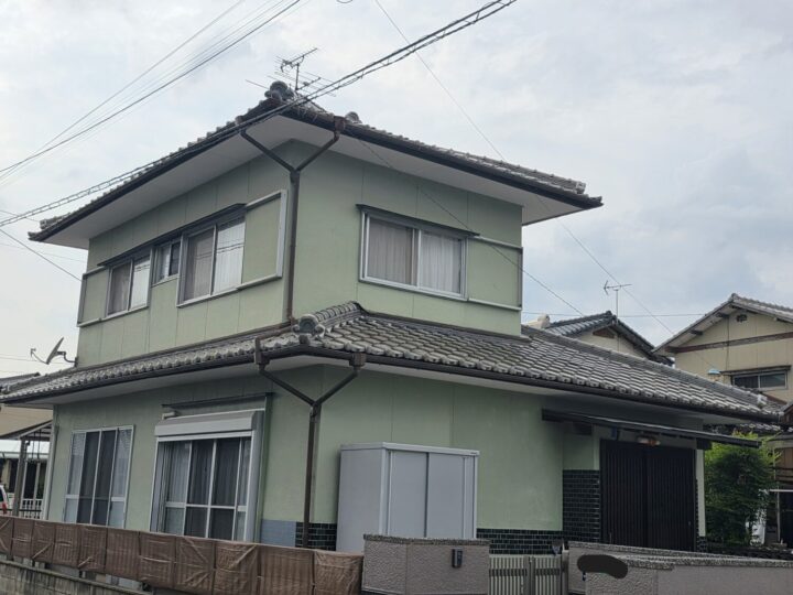 福岡県中間市  B様邸　外壁塗装工事　
