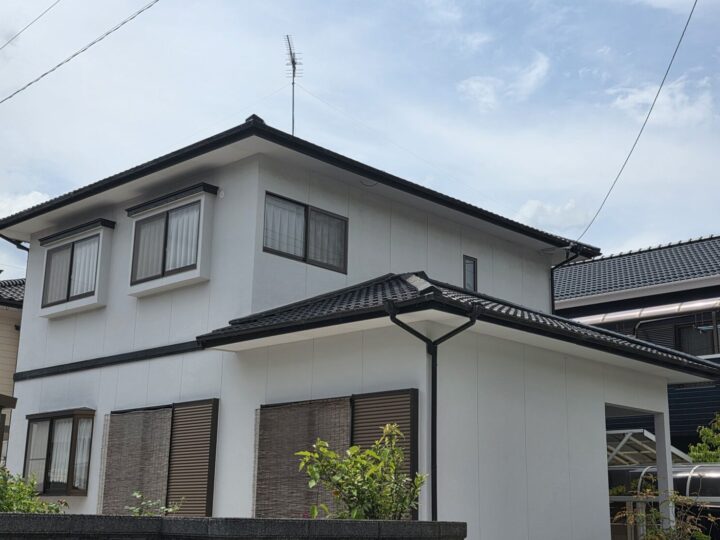 遠賀郡水巻町　O様邸　外壁・屋根塗装工事